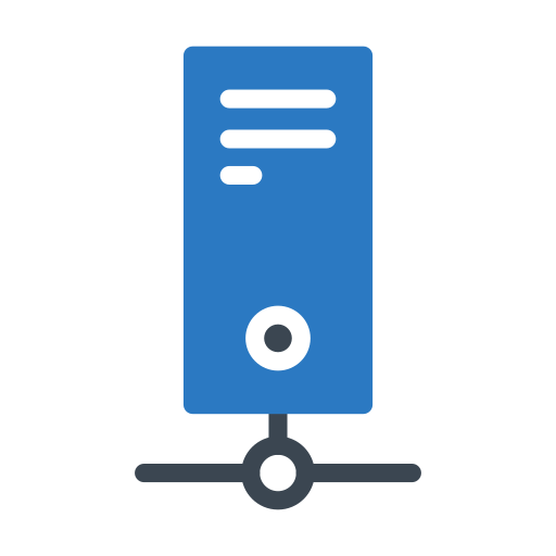 パソコンタワー Generic Blue icon