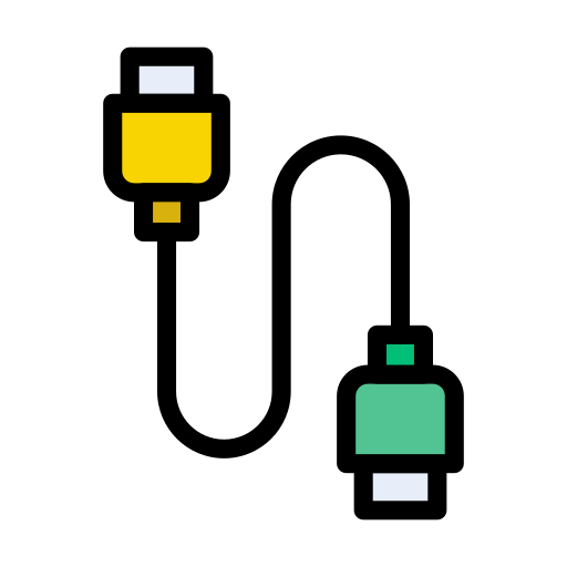 usb-соединение Vector Stall Lineal Color иконка