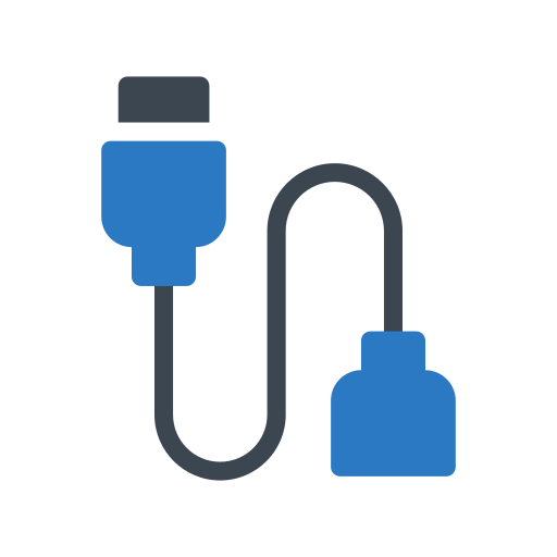 usb-verbinding Generic Blue icoon