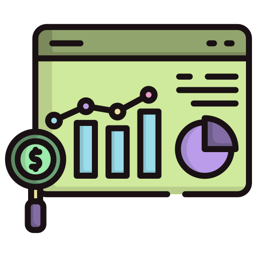 analítica Generic Outline Color icono