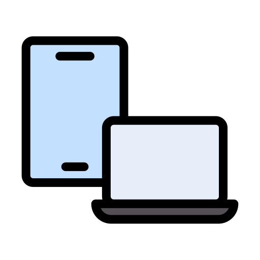 Device Vector Stall Lineal Color icon