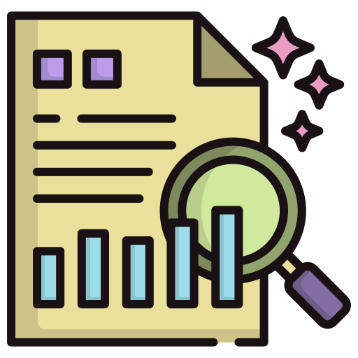 Data research Generic Outline Color icon