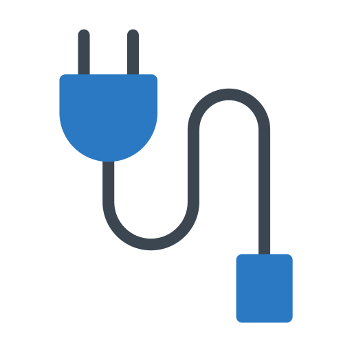 Connector Generic Blue icon