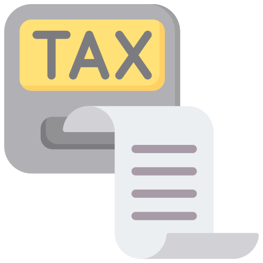 calculer la taxe Generic Flat Icône