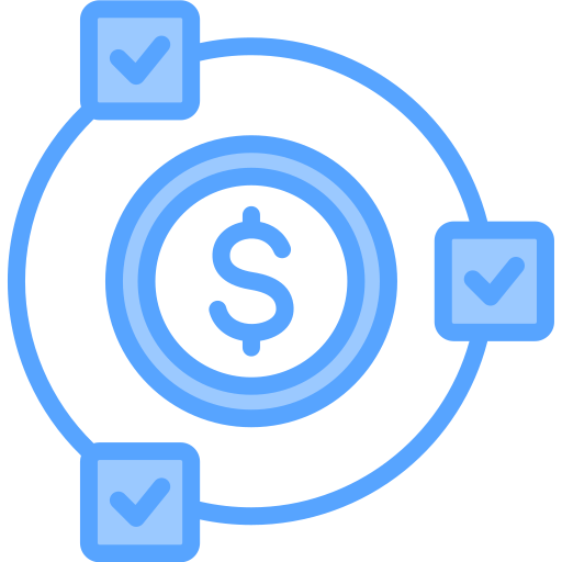 Finance Generic Blue icon