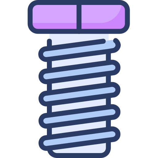 ボルト Generic Outline Color icon