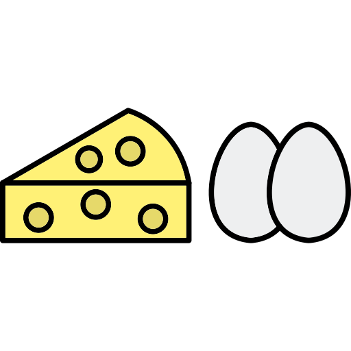 zuivelproducten Generic Thin Outline Color icoon