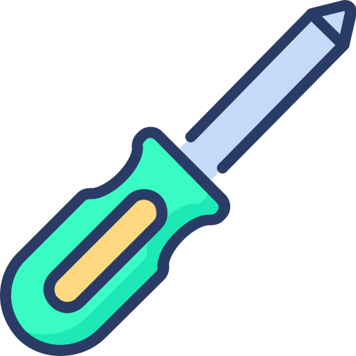 destornillador Generic Outline Color icono