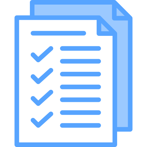 checkliste Generic Blue icon