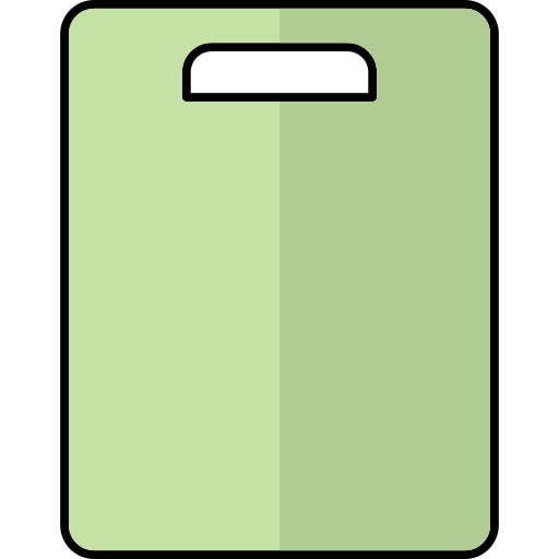 schneidbrett Generic Thin Outline Color icon