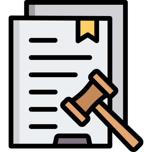 법률 시스템 Generic Outline Color icon