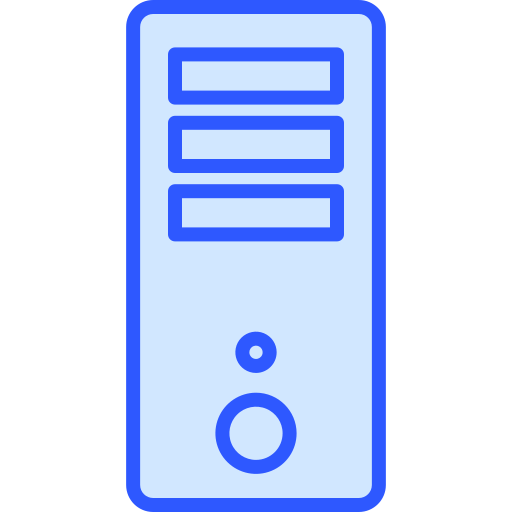 computadora personal Generic Blue icono