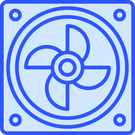 fan Generic Blue icon