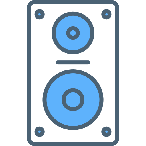 caja del altavoz Generic Fill & Lineal icono