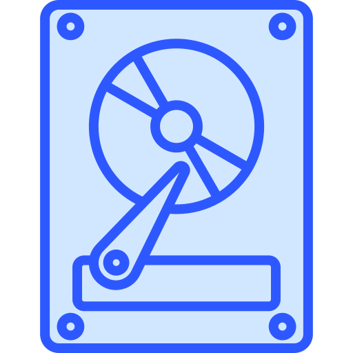 ハードディスクドライブ Generic Blue icon
