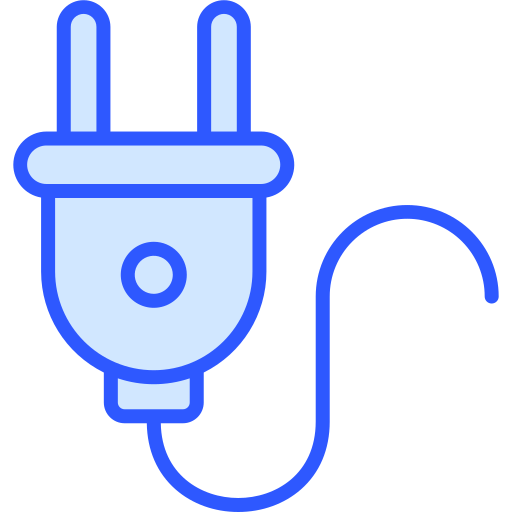 전원 단자 Generic Blue icon