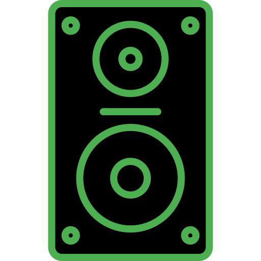 スピーカーボックス Generic Outline Color icon