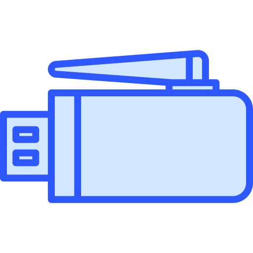 conexión inalámbrica a internet Generic Blue icono