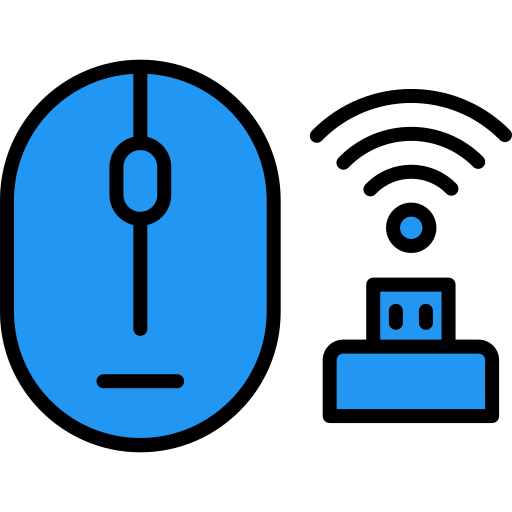 ワイヤレスマウス Generic Outline Color icon