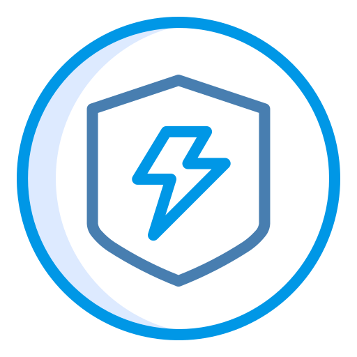 ahorra energía Generic Blue icono