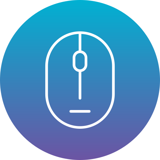 Mouse Generic Flat Gradient icon