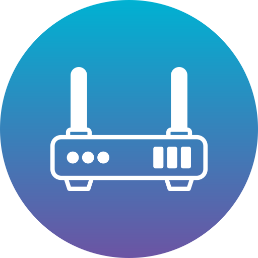 router Generic Flat Gradient icoon