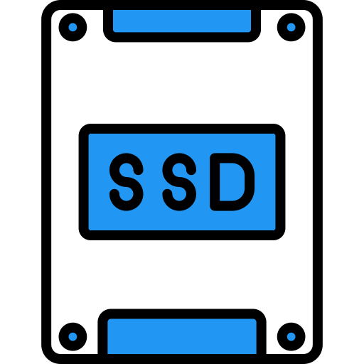unità ssd Generic Outline Color icona