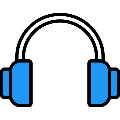 headset Generic Outline Color icon