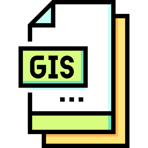 gis Detailed Straight Lineal color icon