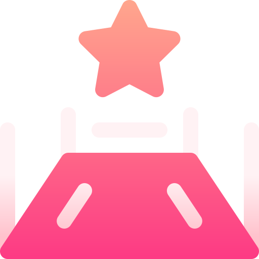 レッドカーペット Basic Gradient Gradient icon