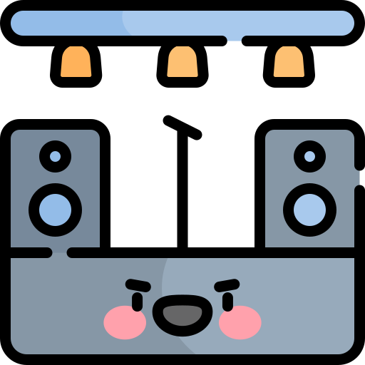 Stage Kawaii Lineal color icon