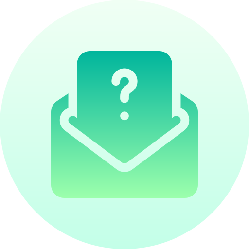 Mail Basic Gradient Circular icon