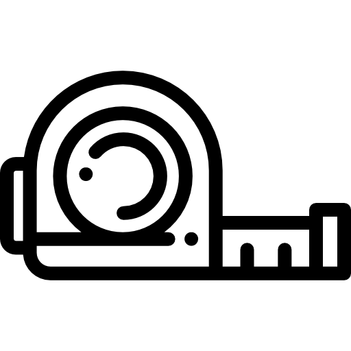 巻き尺 Detailed Rounded Lineal icon