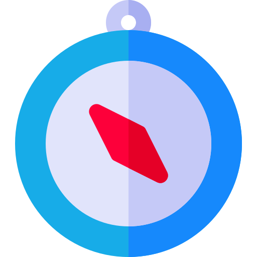 kompass Basic Rounded Flat icon