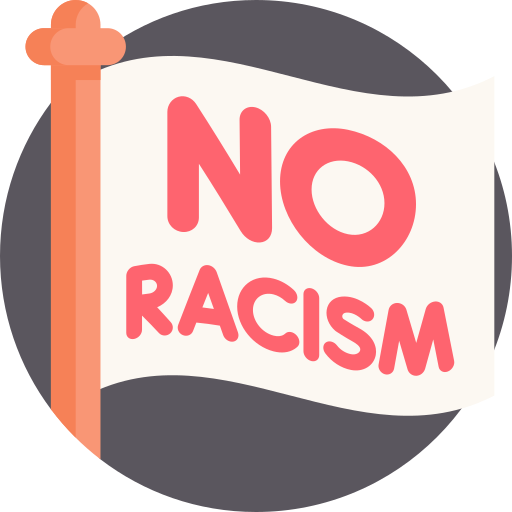 No racism Detailed Flat Circular Flat icon