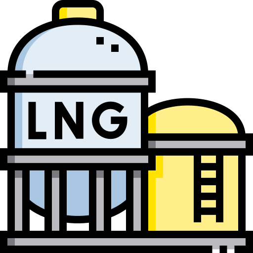 Lng Detailed Straight Lineal color icon