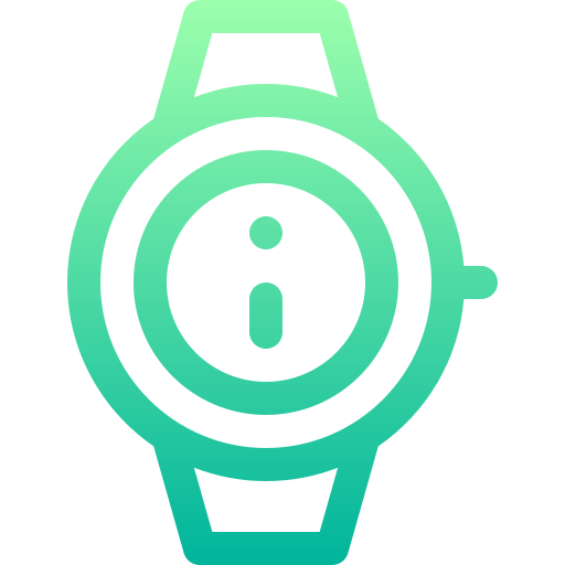 reloj inteligente Basic Gradient Lineal color icono