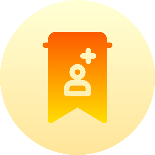 保存 Basic Gradient Circular icon