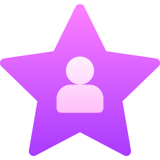 Celebrity Basic Gradient Gradient icon