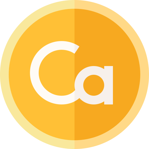 Calcium Basic Straight Flat icon