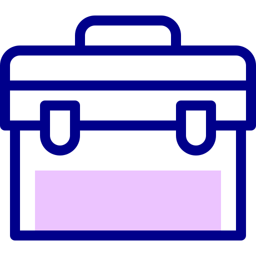 Ящик для инструментов Detailed Mixed Lineal color иконка