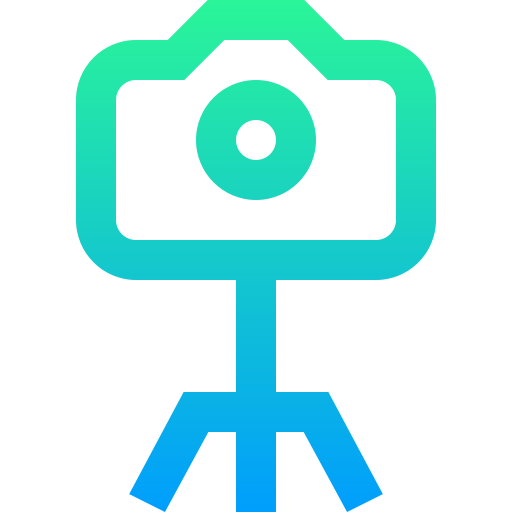 카메라 Super Basic Straight Gradient icon