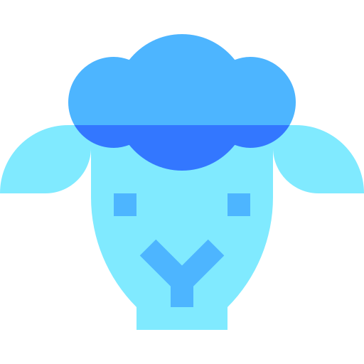 Sheep Basic Sheer Flat icon