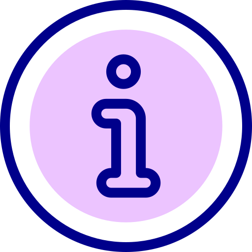 information Detailed Mixed Lineal color icon