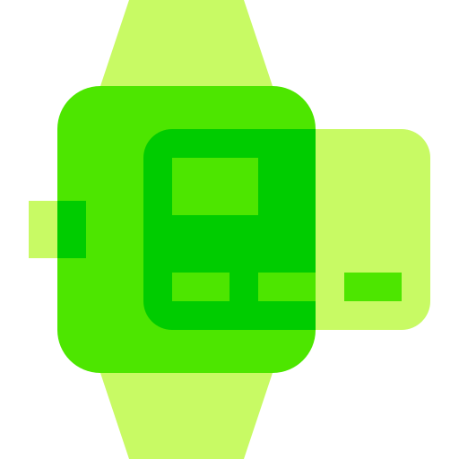 smartwatch Basic Sheer Flat icon