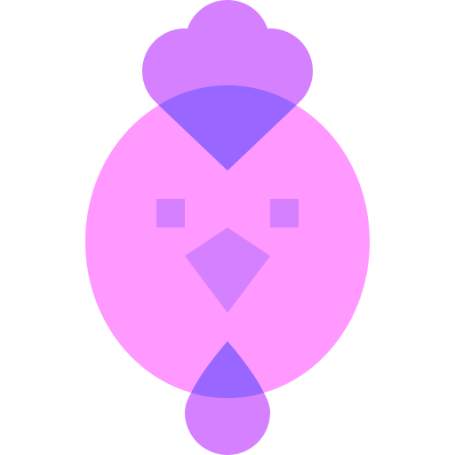鶏 Basic Sheer Flat icon
