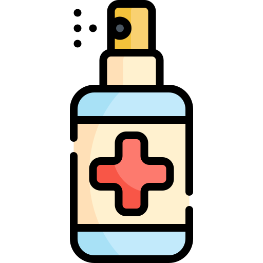 Disinfectant Kawaii Lineal color icon