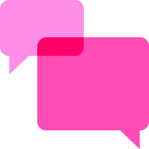 Speech bubble Basic Sheer Flat icon