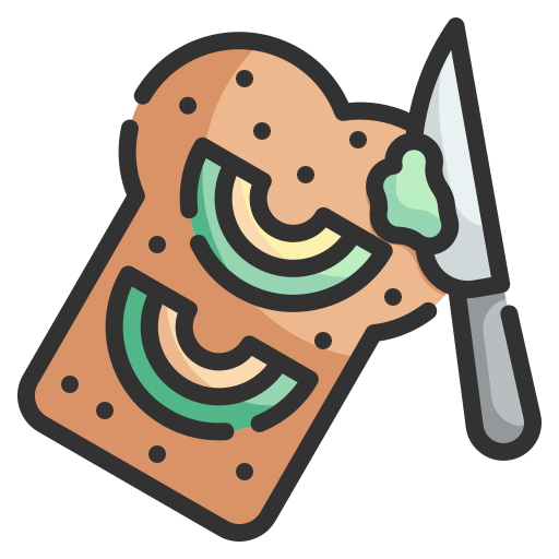 Bread Wanicon Lineal Color icon