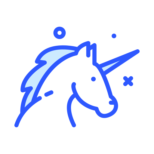 unicornio Darius Dan Blue icono